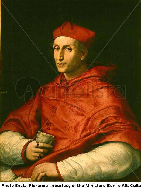 Portrait of Cardinal Bibbiena