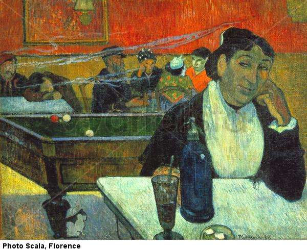 At the Cafe' or Cafe' in Arles (Mme. Ginoux)