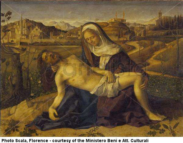 Pietà in a Landscape