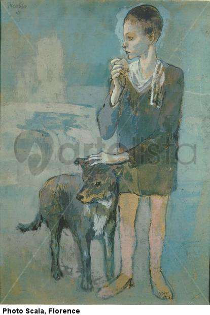 Niño con el perro