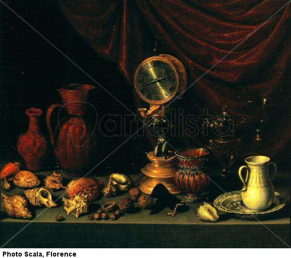 Still Life with Table Clock