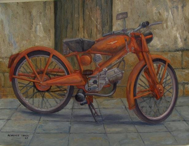 guzzi, Oil Canvas Landscaping