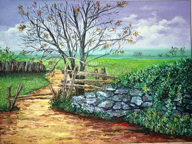 Cancela Oil Canvas Landscaping