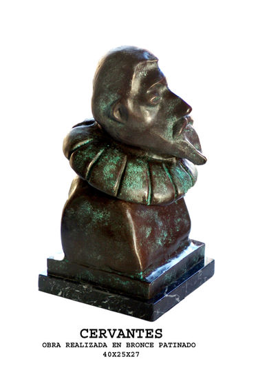 CERVANTES Bronce Figurativa