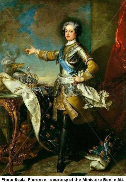 King Louis XV of France