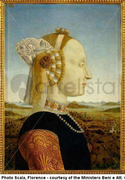 Portrait of Battista Sforza