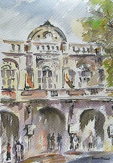 El Liceu Watercolour Paper Landscaping