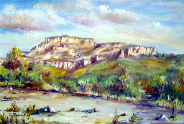 Sant Llorenç Oil Canvas Landscaping