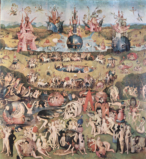 Triptych of the Garden of Earthly Delights: central panel Others