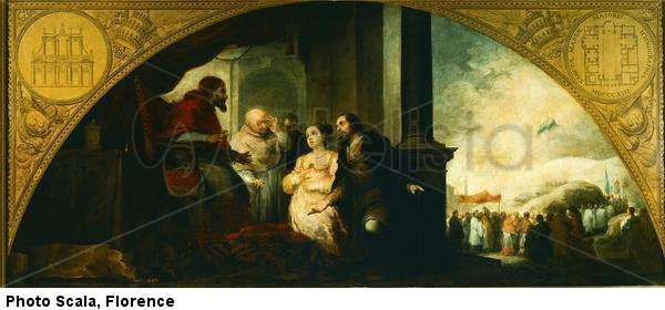 Foundation of Santa Maria Maggiore in Roma: the Nobleman Reveals His Dream to the Pope