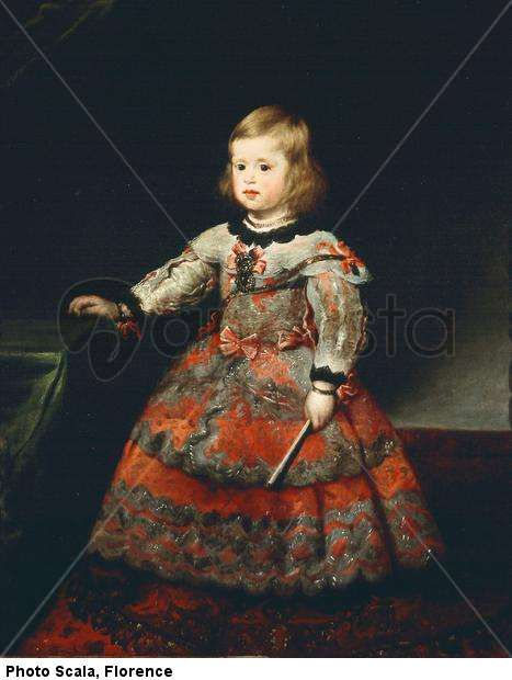 The Infanta Margarita at the Age of Three