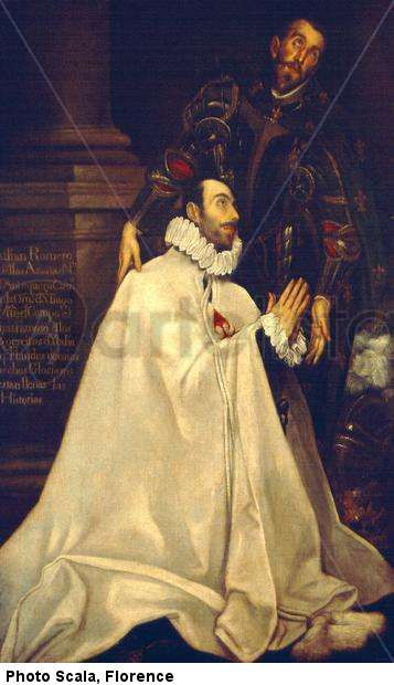 Julián Romero y su santo patrono