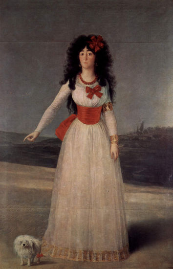 María del Pilar Teresa Cayetana de Silva y Álvarez de Toledo. La duquesa de Alba Retrato