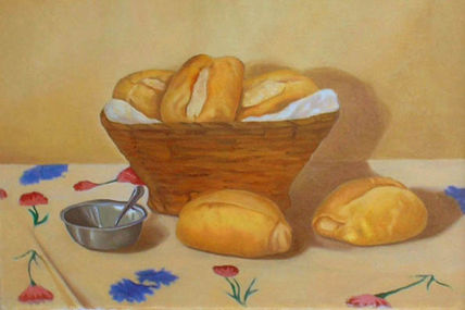 Bodegon con pan...
