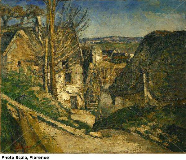 La maison du pendu (The House of the Hanged Man). Auvers-sur-Oise, 1873