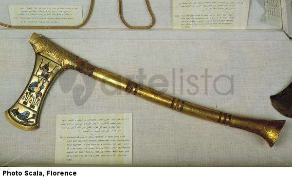 Ceremonial ax of King Ahmose I
