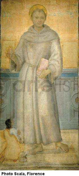 Saint Anthony of Padua and a Devotee
