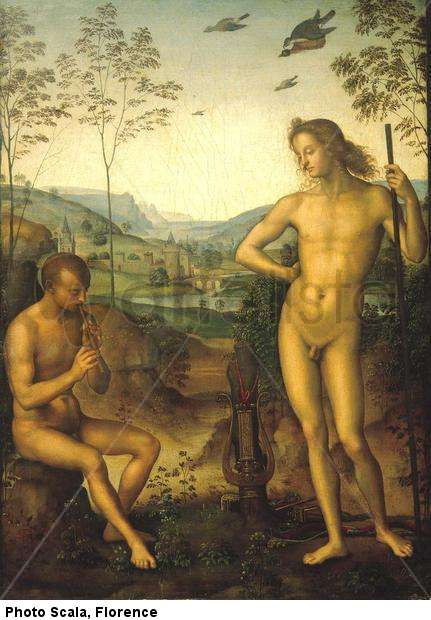 El concurso entre Apolo y Marsias