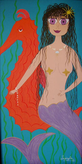 El encanto de la sirena Acrylic Panel Others