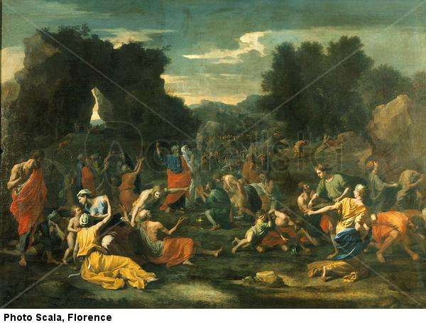 The Jews Collecting Manna in the Desert