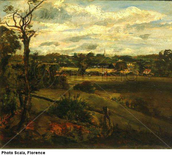 Vista de Highgate desde las colinas de Hampstead
