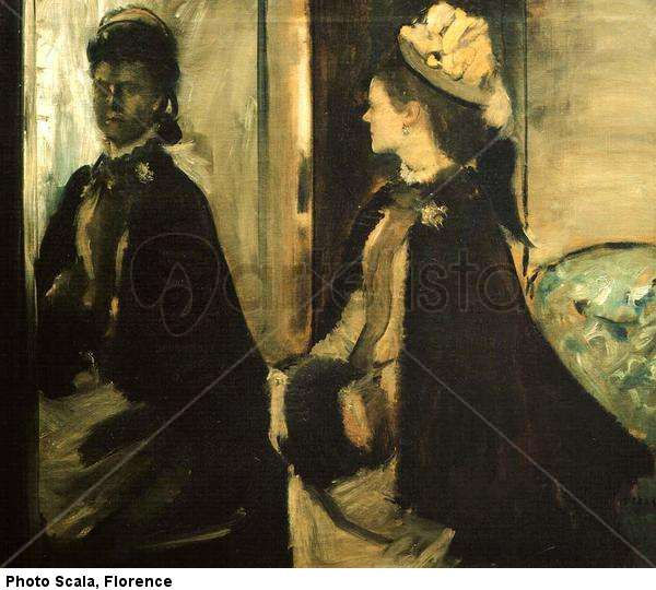 Madame Jeantaud delante del espejo