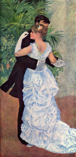 Dance in the City, 1883 Figure Painting