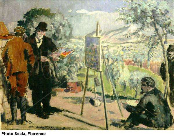 The Visit to Cezanne
