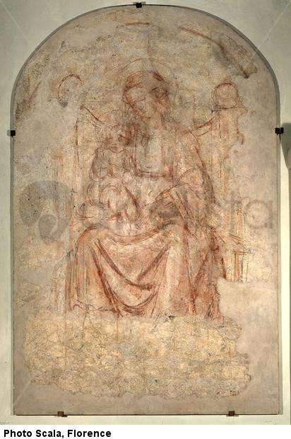 Virgin and Child (sinopia)