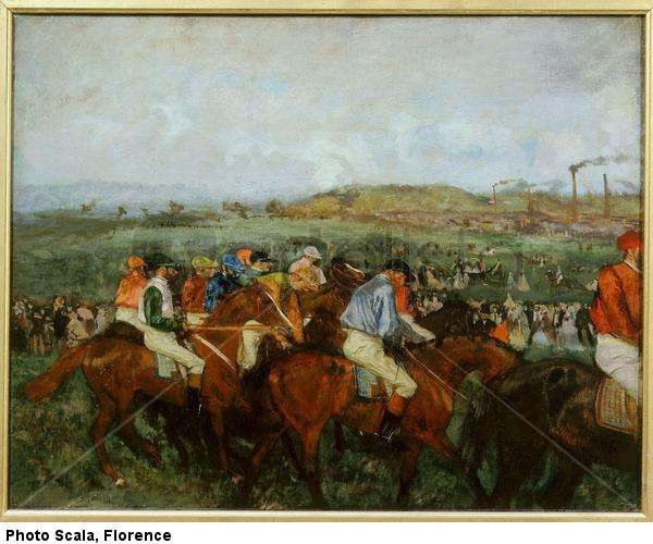 Jockeys at races