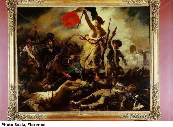 La libertad guiando al pueblo