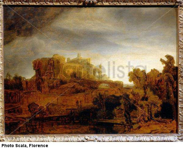 Landscape with castle