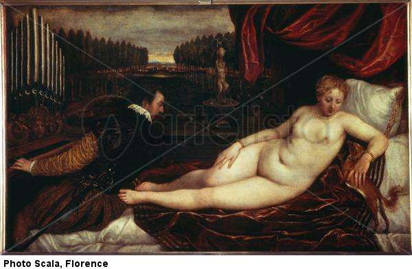 Venus with an organist