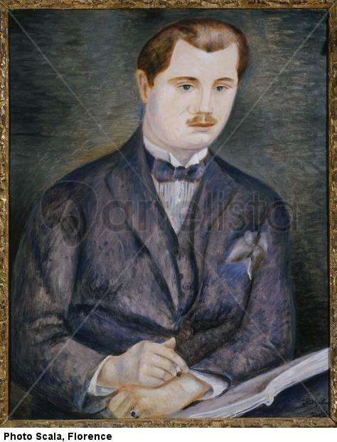 Portrait of Paul Guillaume, 1919-20.