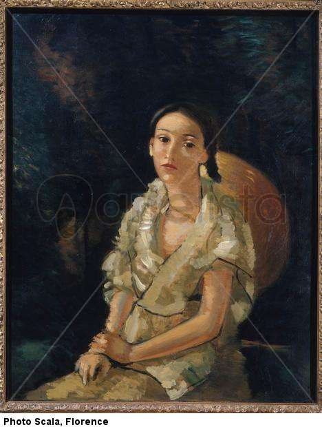 Sobrina sentada del artista, 1931