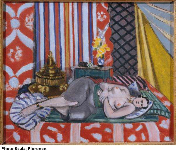 Odalisque in grey pantaloons, 1927