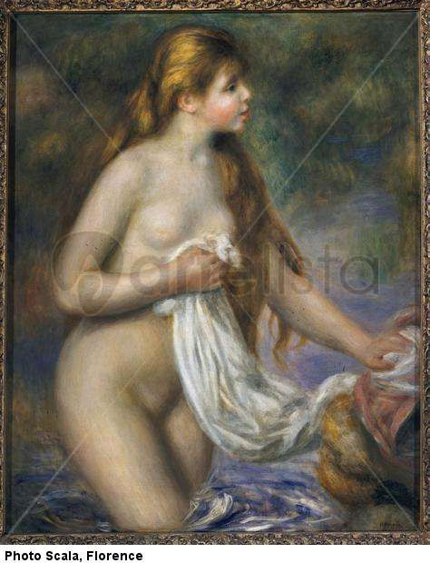 Bather with long hair, 1895-96