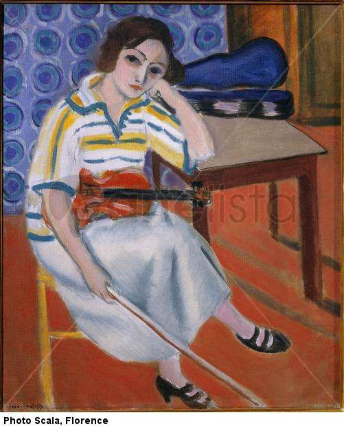 Woman with a Violin, 1921-23
