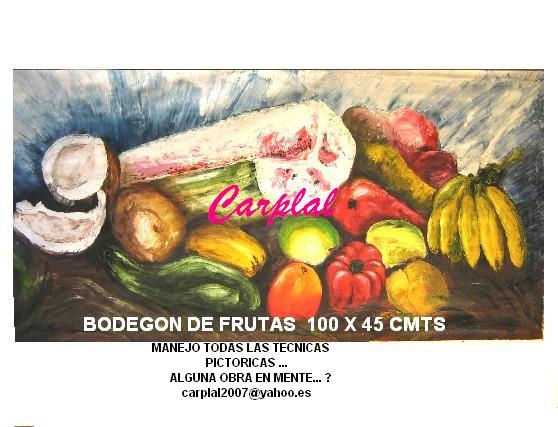 Bodegon de Frutas Oil Canvas Still Life Paintings