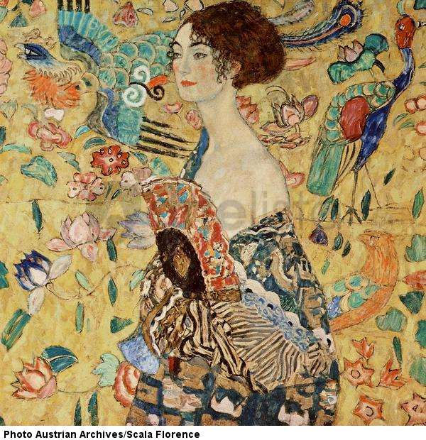 Lady With a Fan, 1917-1918