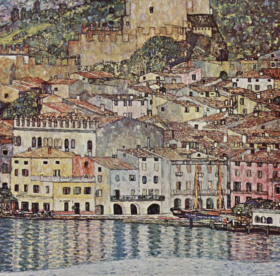 Malcesine en el Lago de Garda, 1913 Otros