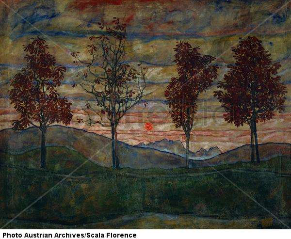 Four Trees, 1917