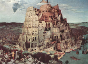 The Tower of Babel, 1563