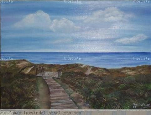 LA PLAYA Oil Canvas Landscaping