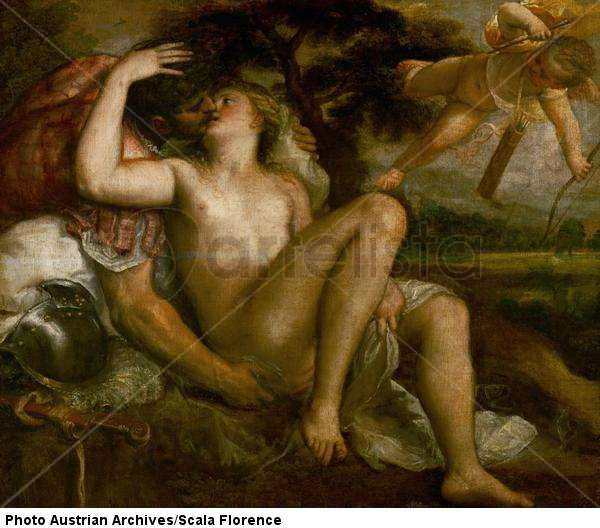 Mars, Venus and Amor, 1560