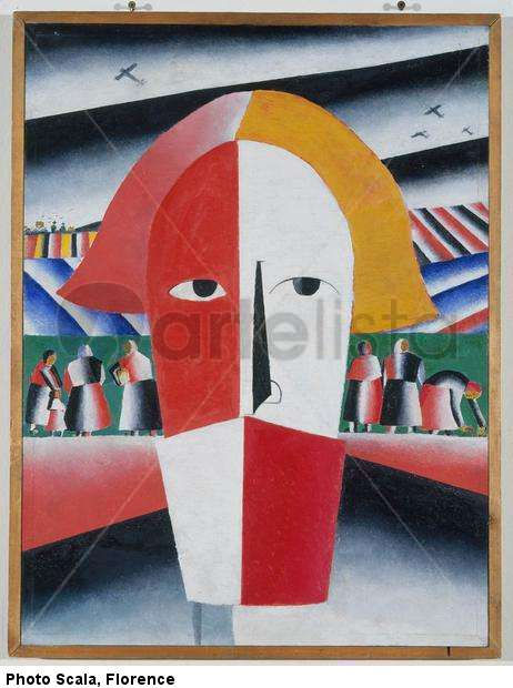 Cabeza de campesino, alrededor de 1928.