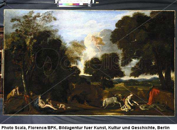 Landscape with Juno and Argus's Dead Body, 1634-35