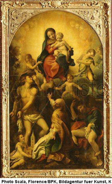 The Virgin of St. Sebastian, 1524