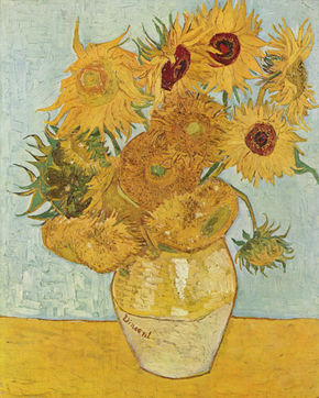 Los girasoles, 1888