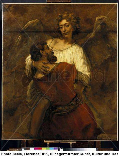 Jacob Wrestling with the Angel, c. 1659-1660